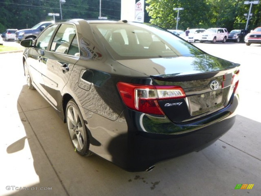 2013 Camry SE V6 - Cosmic Gray Metallic / Black/Ash photo #4