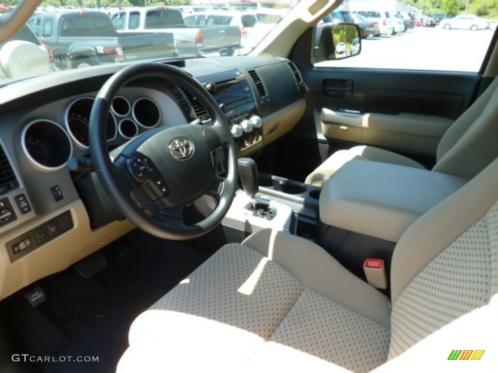 2013 Tundra TRD CrewMax 4x4 - Pyrite Mica / Sand Beige photo #11