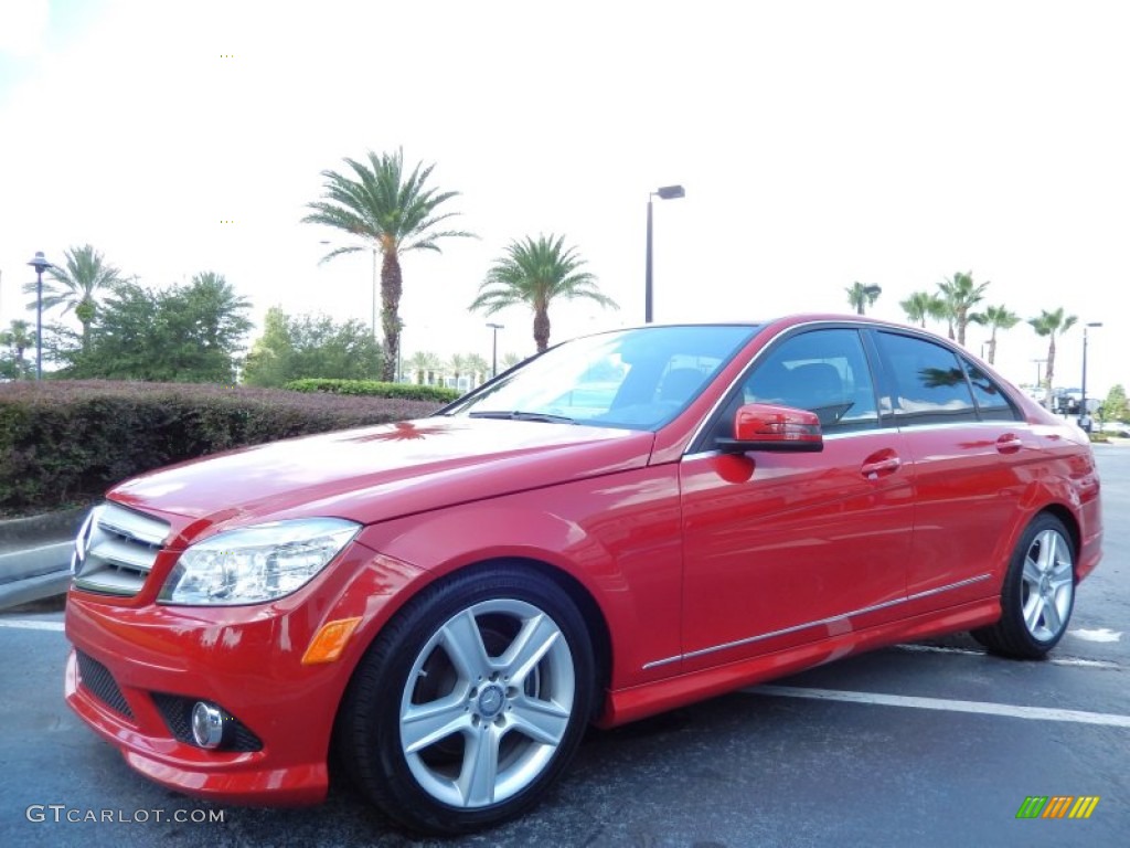 Mars Red 2010 Mercedes-Benz C 300 Sport 4Matic Exterior Photo #83947879