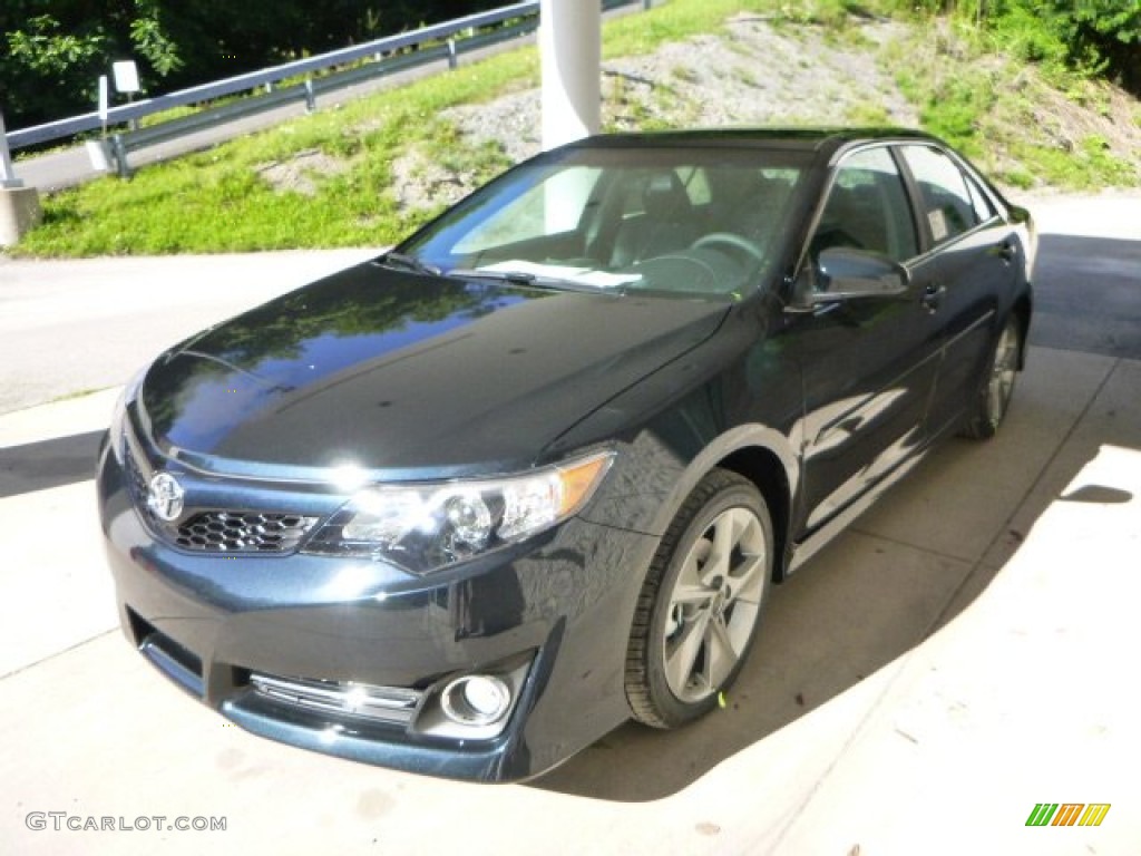 2013 Camry SE V6 - Cosmic Gray Metallic / Black/Ash photo #5