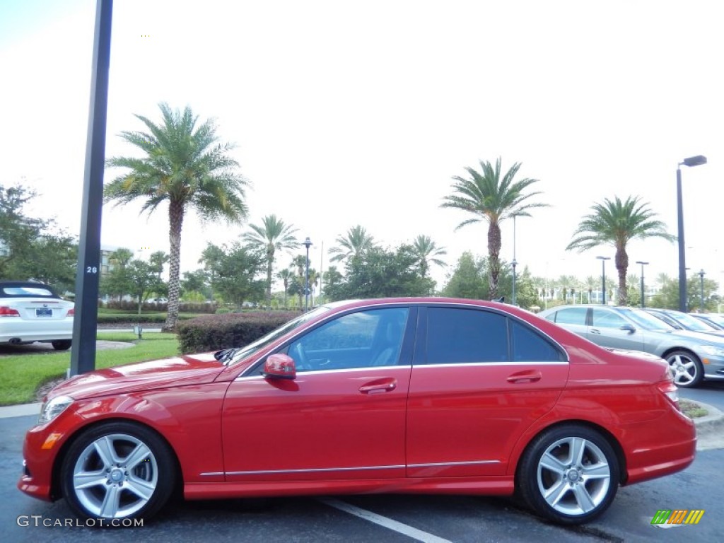 Mars Red 2010 Mercedes-Benz C 300 Sport 4Matic Exterior Photo #83947894