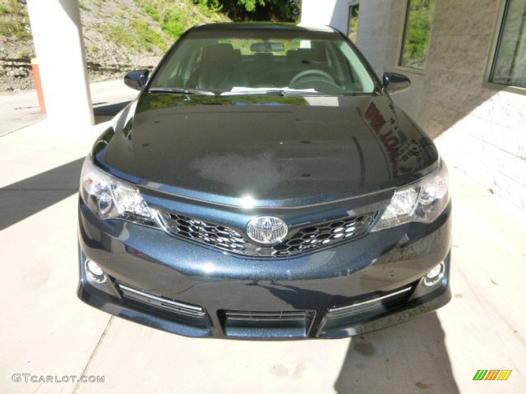 2013 Camry SE V6 - Cosmic Gray Metallic / Black/Ash photo #6
