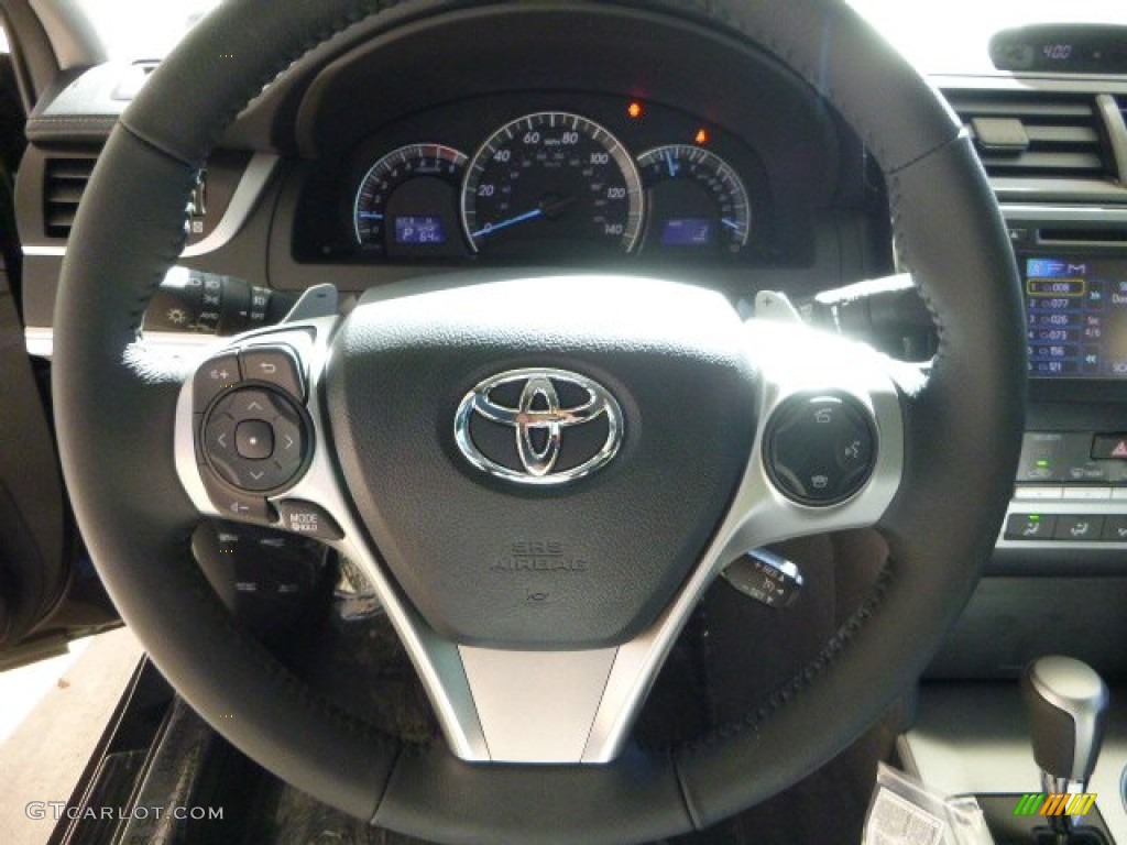 2013 Camry SE V6 - Cosmic Gray Metallic / Black/Ash photo #17