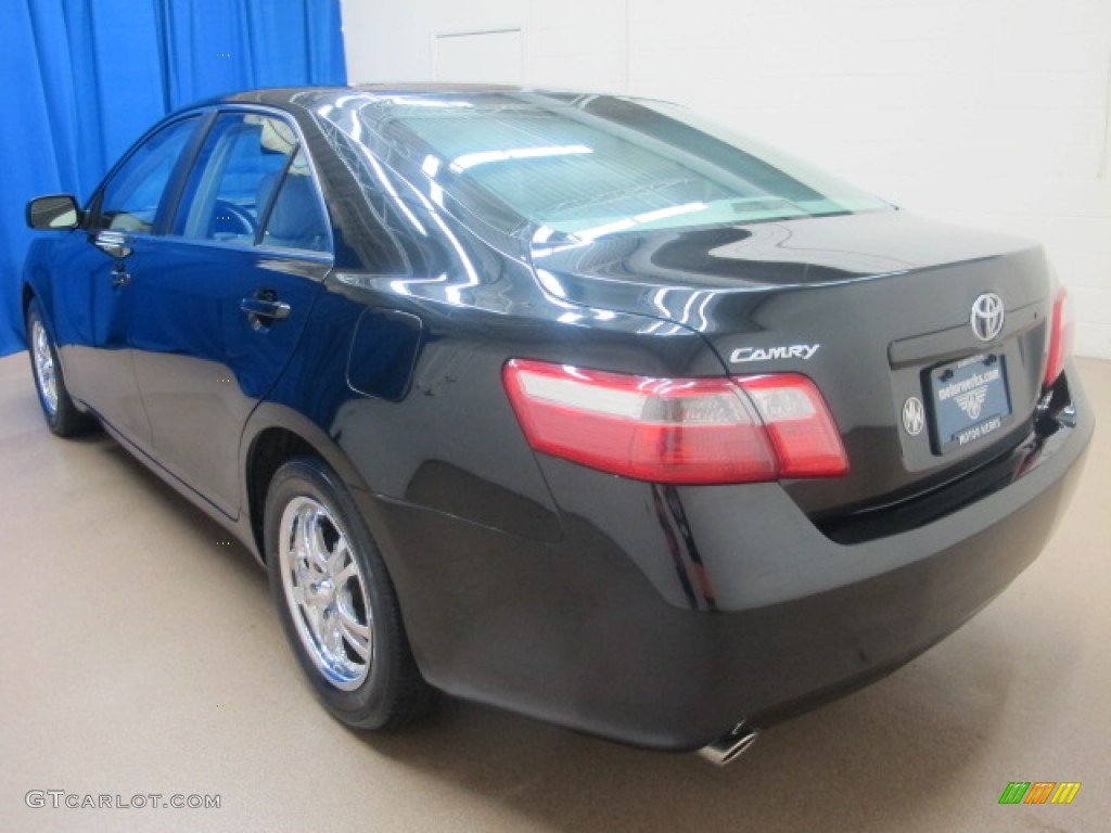 2007 Camry XLE V6 - Black / Bisque photo #6