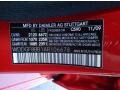  2010 C 300 Sport 4Matic Mars Red Color Code 590