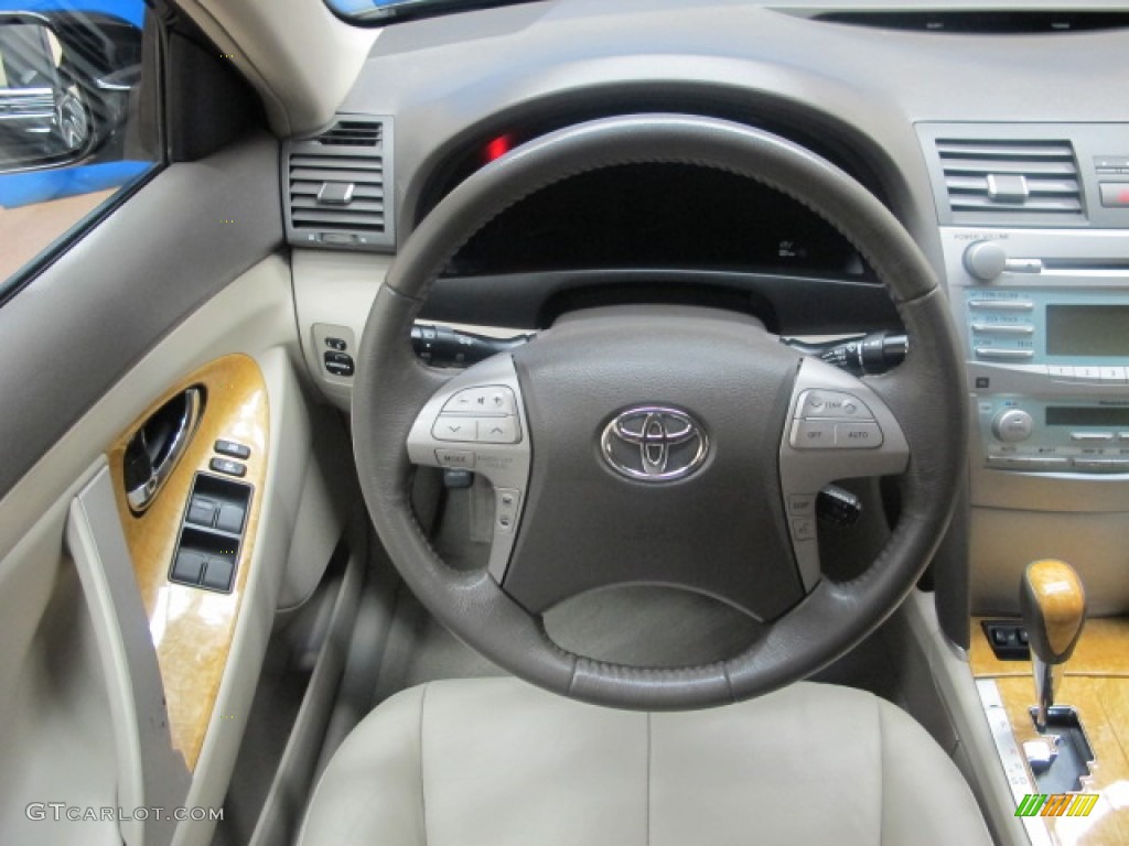 2007 Camry XLE V6 - Black / Bisque photo #25