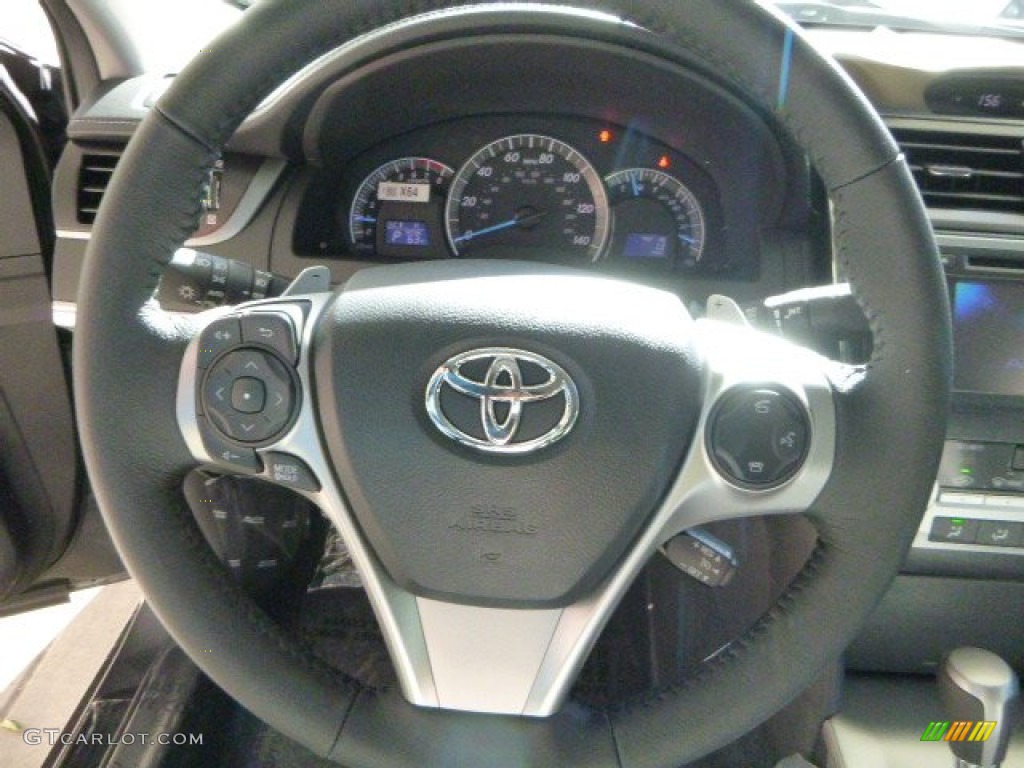 2013 Camry SE V6 - Magnetic Gray Metallic / Black/Ash photo #17