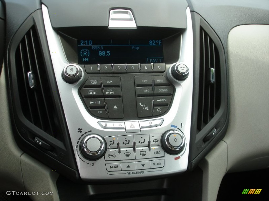 2010 Equinox LS - Mocha Steel Metallic / Jet Black/Light Titanium photo #18