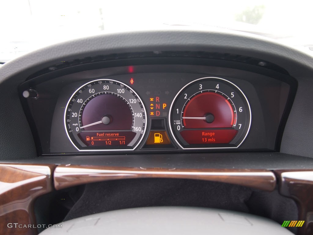 2008 BMW 7 Series 750i Sedan Gauges Photo #83950390