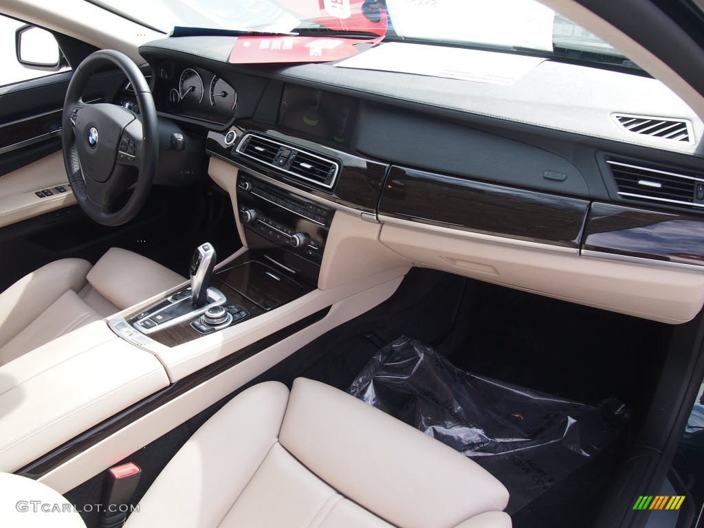 2011 7 Series 750Li Sedan - Deep Green Metallic / Oyster/Black photo #4