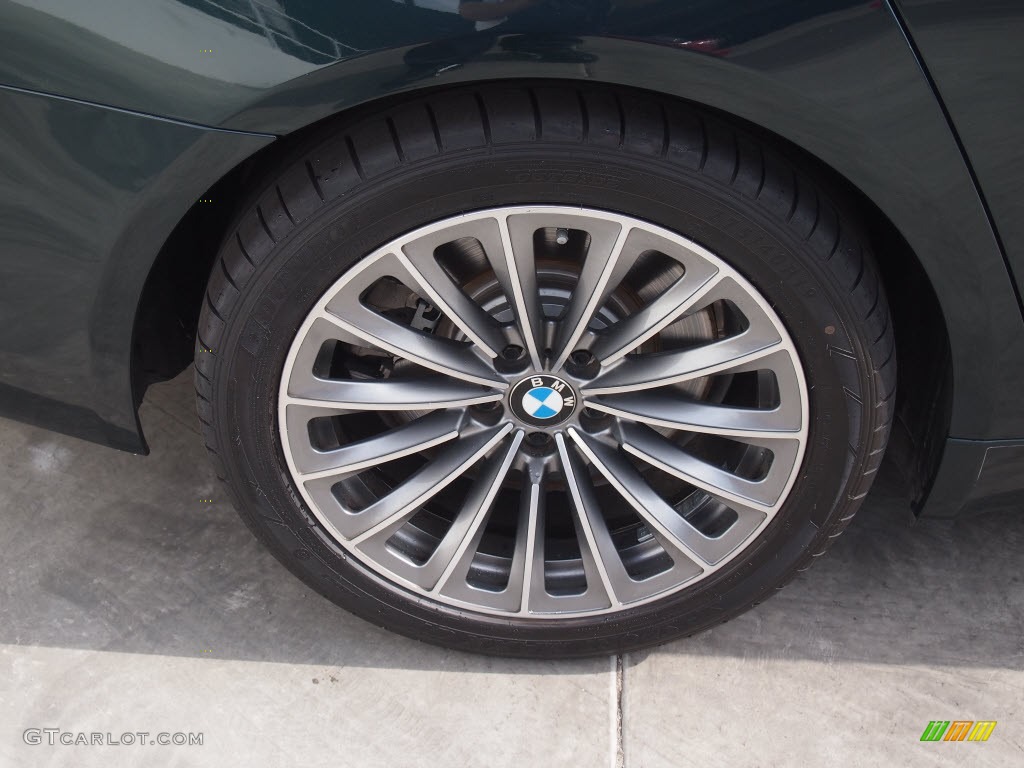 2011 7 Series 750Li Sedan - Deep Green Metallic / Oyster/Black photo #8