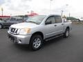 Brilliant Silver 2013 Nissan Titan SV Crew Cab 4x4 Exterior