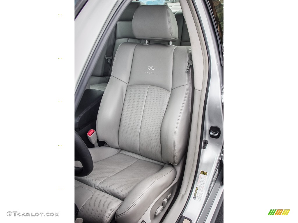 Stone Gray Interior 2007 Infiniti G 35 S Sport Sedan Photo #83952124