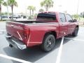 2011 Merlot Jewel Red Metallic GMC Canyon SLE Crew Cab  photo #8