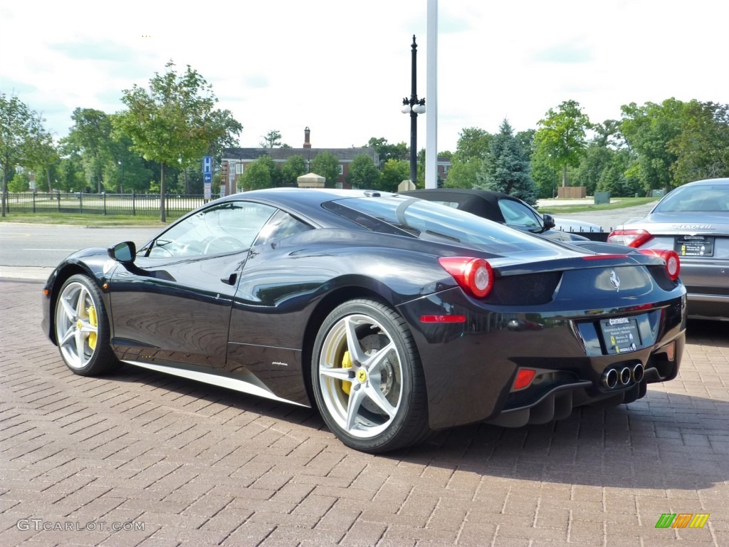 2010 458 Italia - Nero Daytona (Black Metallic) / Beige photo #3