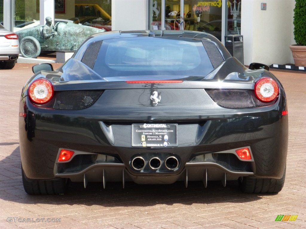 2010 458 Italia - Nero Daytona (Black Metallic) / Beige photo #4