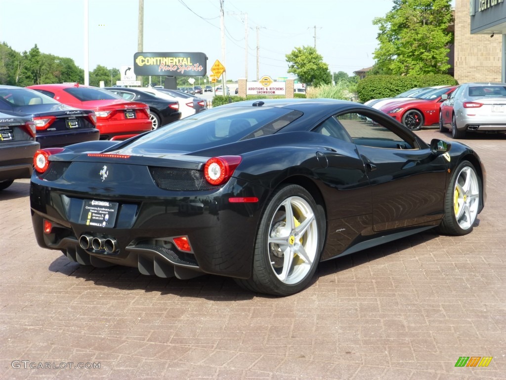 2010 458 Italia - Nero Daytona (Black Metallic) / Beige photo #7