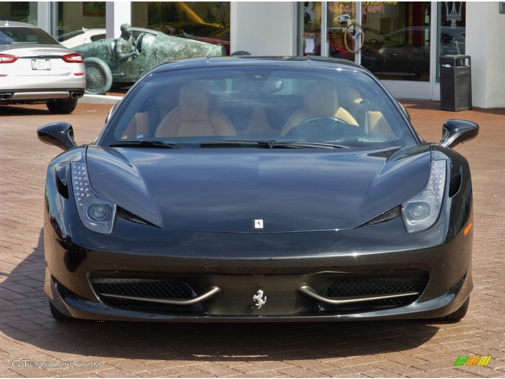 Nero Daytona (Black Metallic) 2010 Ferrari 458 Italia Exterior Photo #83952577