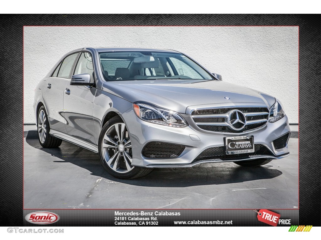 2014 E 350 Sport Sedan - Paladium Silver Metallic / Gray/Dark Gray photo #1