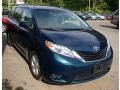2011 South Pacific Blue Pearl Toyota Sienna LE  photo #11