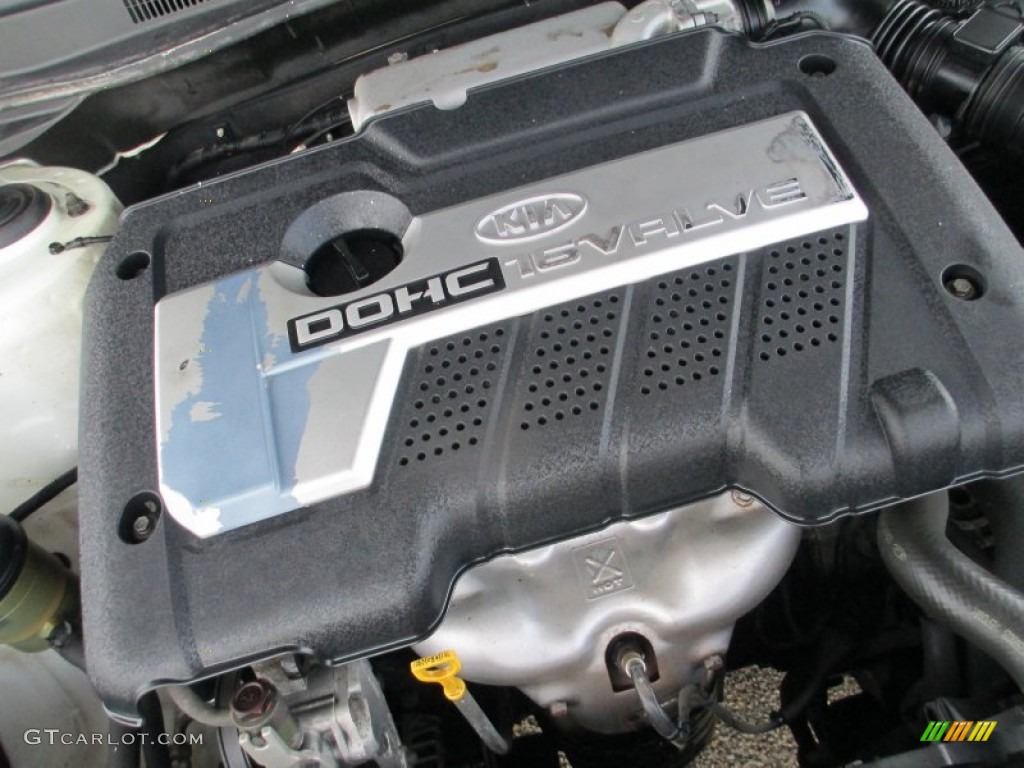 2004 Kia Spectra LX Sedan Engine Photos