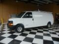 Summit White - Express 2500 Extended Commercial Van Photo No. 3
