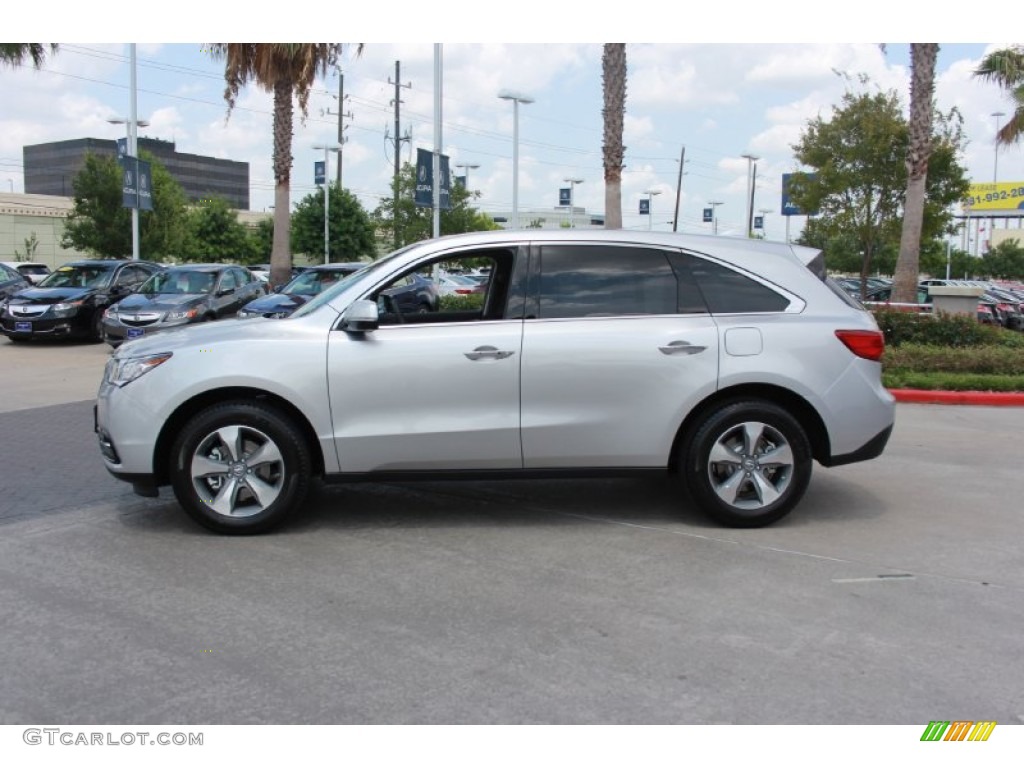 Silver Moon 2014 Acura MDX Standard MDX Model Exterior Photo #83954719