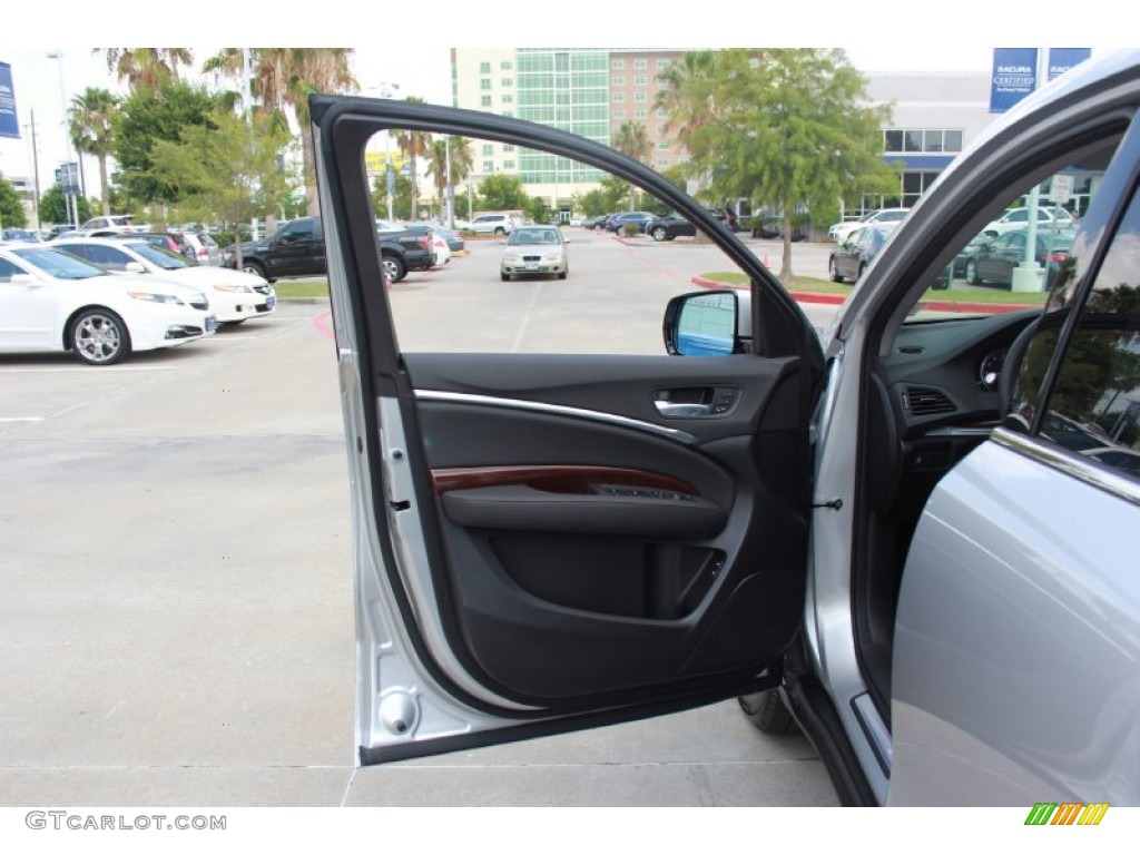 2014 Acura MDX Standard MDX Model Ebony Door Panel Photo #83954851