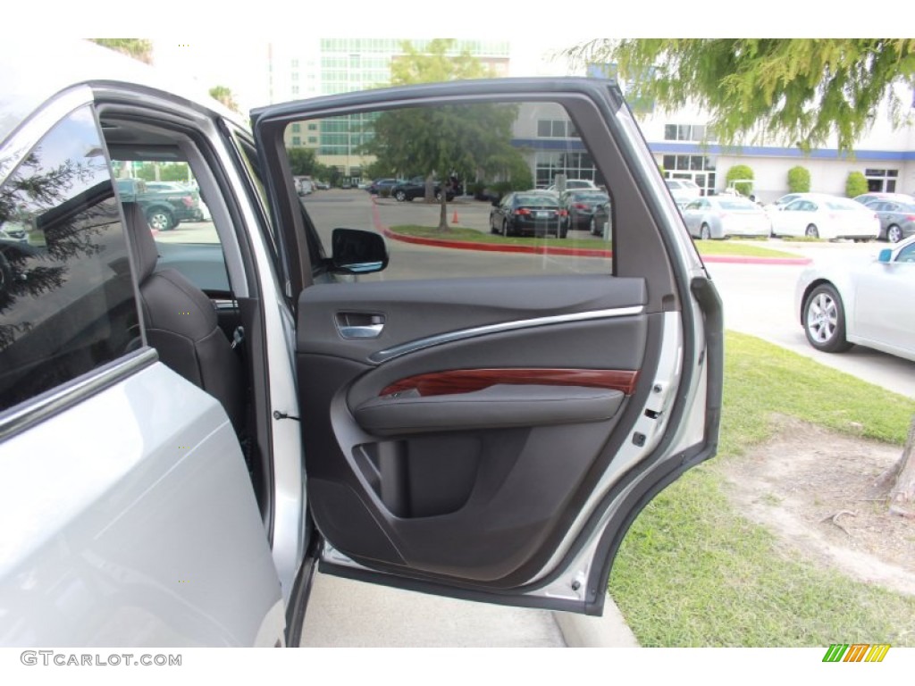 2014 Acura MDX Standard MDX Model Ebony Door Panel Photo #83954986