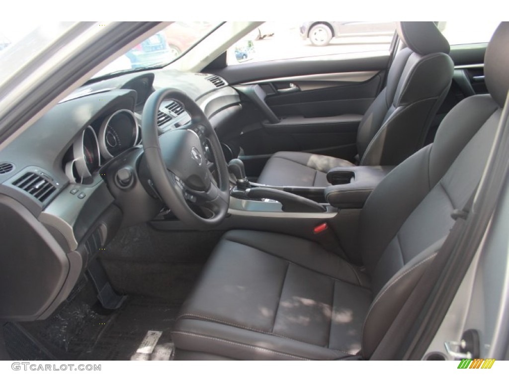 Ebony Interior 2013 Acura TL Special Edition Photo #83955577