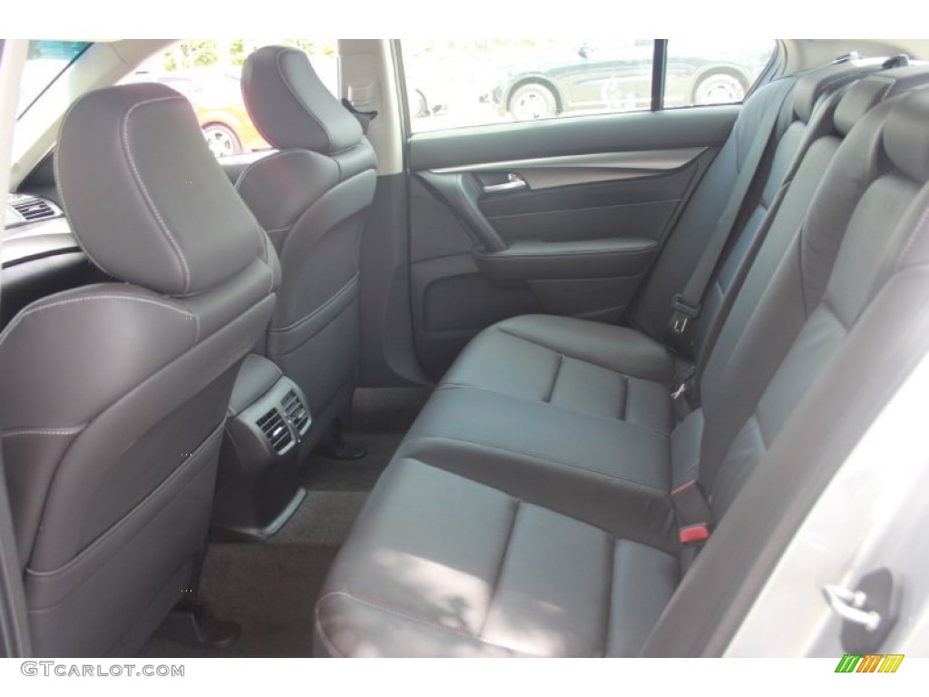 2013 Acura TL Special Edition Rear Seat Photos