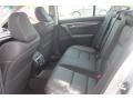 2013 Acura TL Ebony Interior Rear Seat Photo
