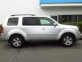 2010 Alabaster Silver Metallic Honda Pilot EX  photo #2