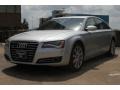 Ice Silver Metallic - A8 L 4.0T quattro Photo No. 3
