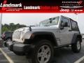 Bright Silver Metallic 2010 Jeep Wrangler Sport 4x4