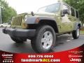 Commando Green 2013 Jeep Wrangler Unlimited Sport 4x4