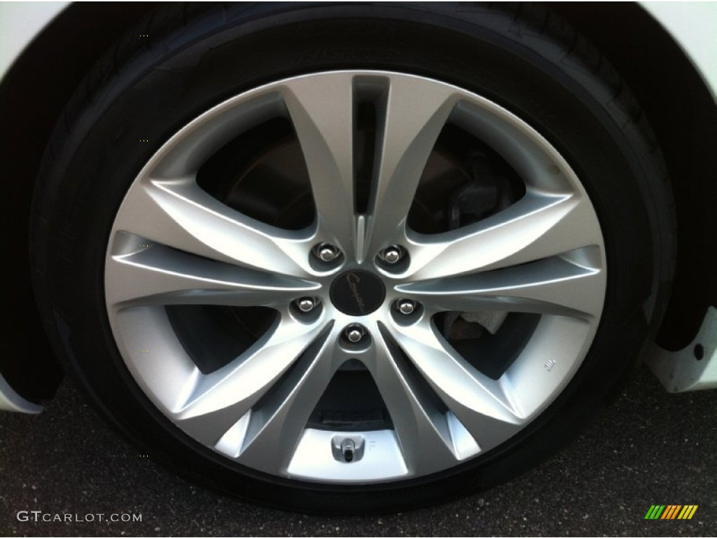 2010 Genesis Coupe 3.8 Grand Touring - Karussell White / Black photo #3