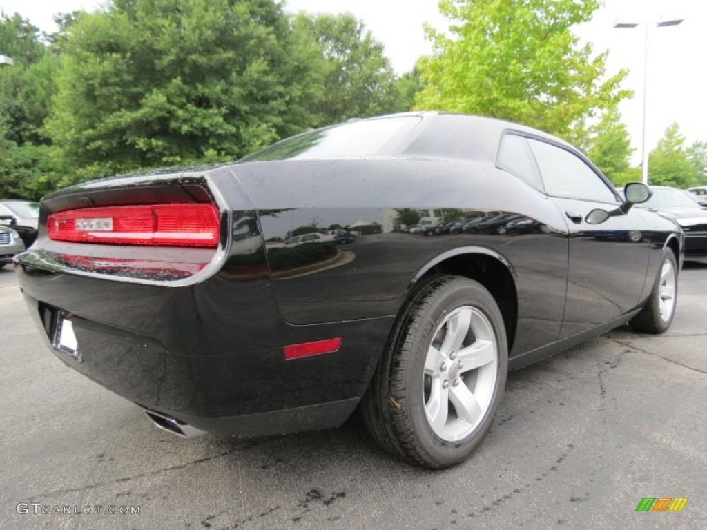 2013 Challenger SXT - Pitch Black / Dark Slate Gray photo #3