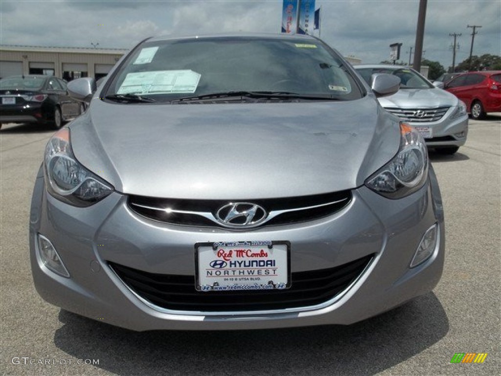 2013 Elantra GLS - Titanium Gray Metallic / Gray photo #2