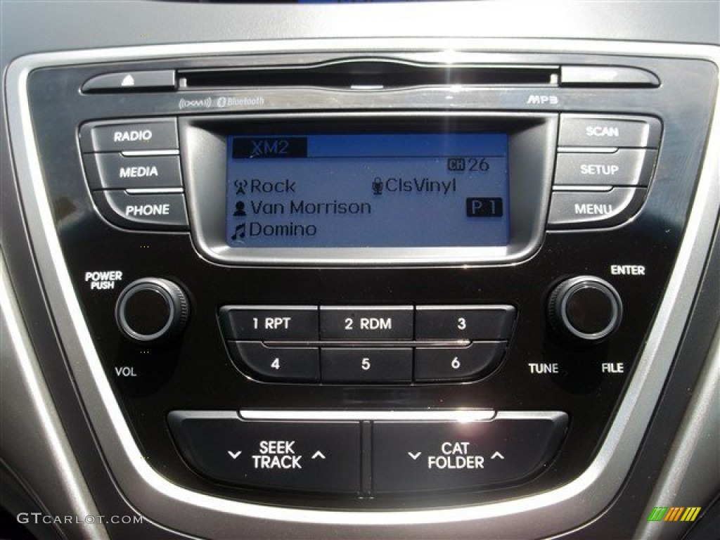 2013 Elantra GLS - Titanium Gray Metallic / Gray photo #12