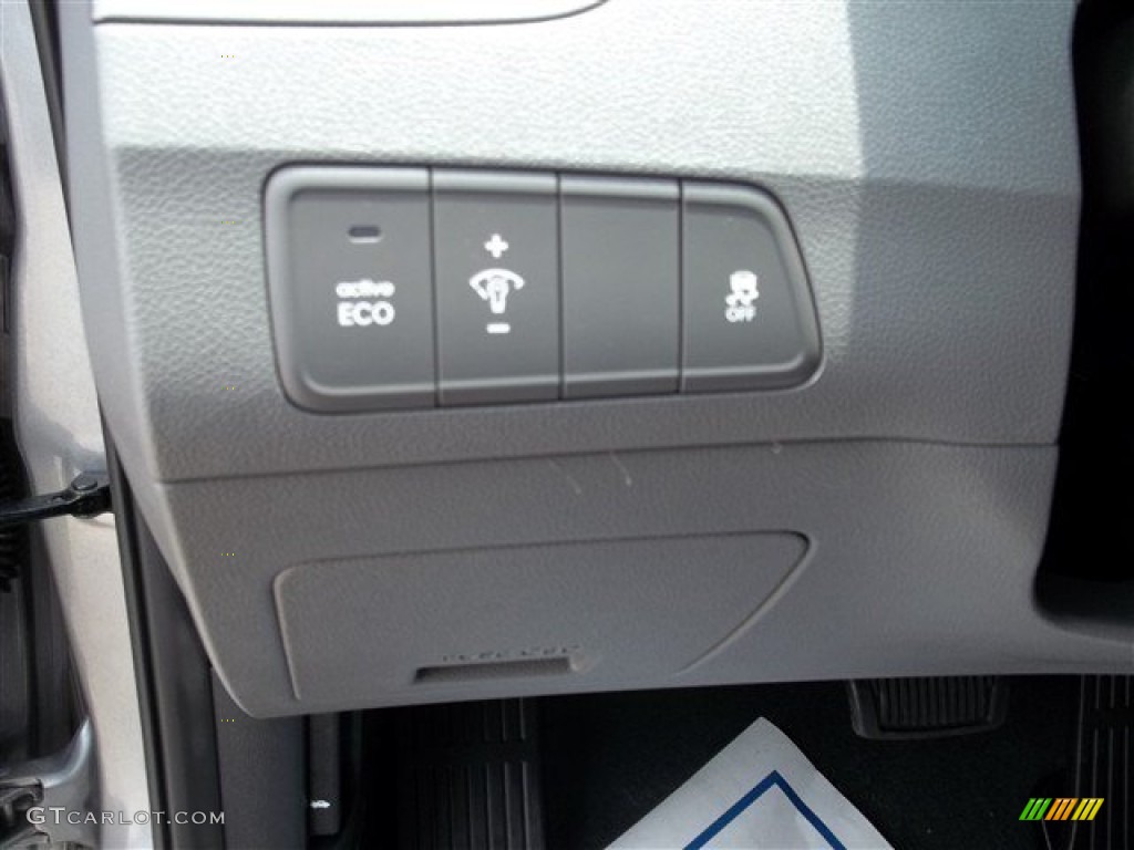 2013 Elantra GLS - Titanium Gray Metallic / Gray photo #20