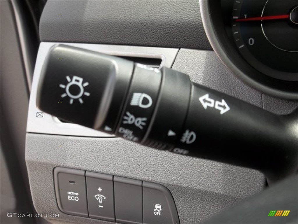 2013 Elantra GLS - Titanium Gray Metallic / Gray photo #25