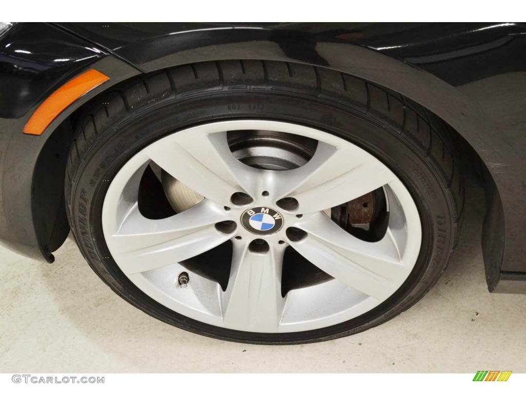2009 3 Series 335i Coupe - Black Sapphire Metallic / Black photo #7