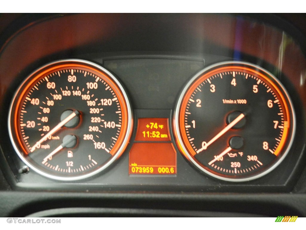2009 3 Series 335i Coupe - Black Sapphire Metallic / Black photo #19