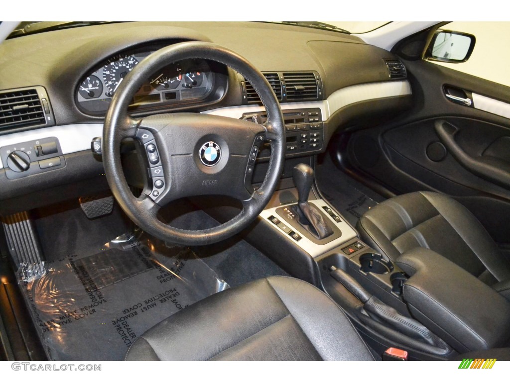 2005 3 Series 325i Sedan - Jet Black / Black photo #9