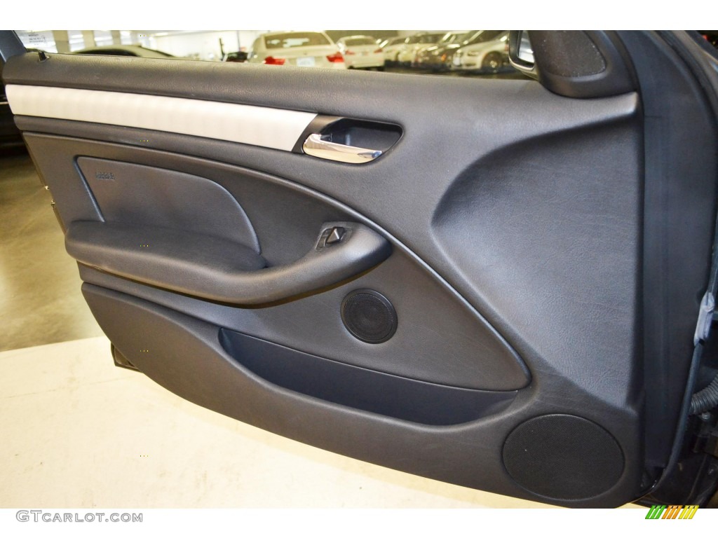 2005 3 Series 325i Sedan - Jet Black / Black photo #25
