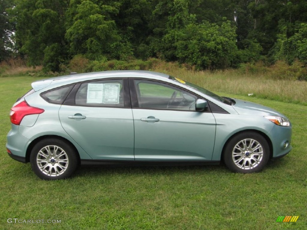 Frosted Glass Metallic 2012 Ford Focus SE 5-Door Exterior Photo #83961381