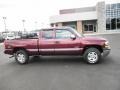 2002 Dark Carmine Red Metallic Chevrolet Silverado 1500 LS Extended Cab 4x4  photo #1