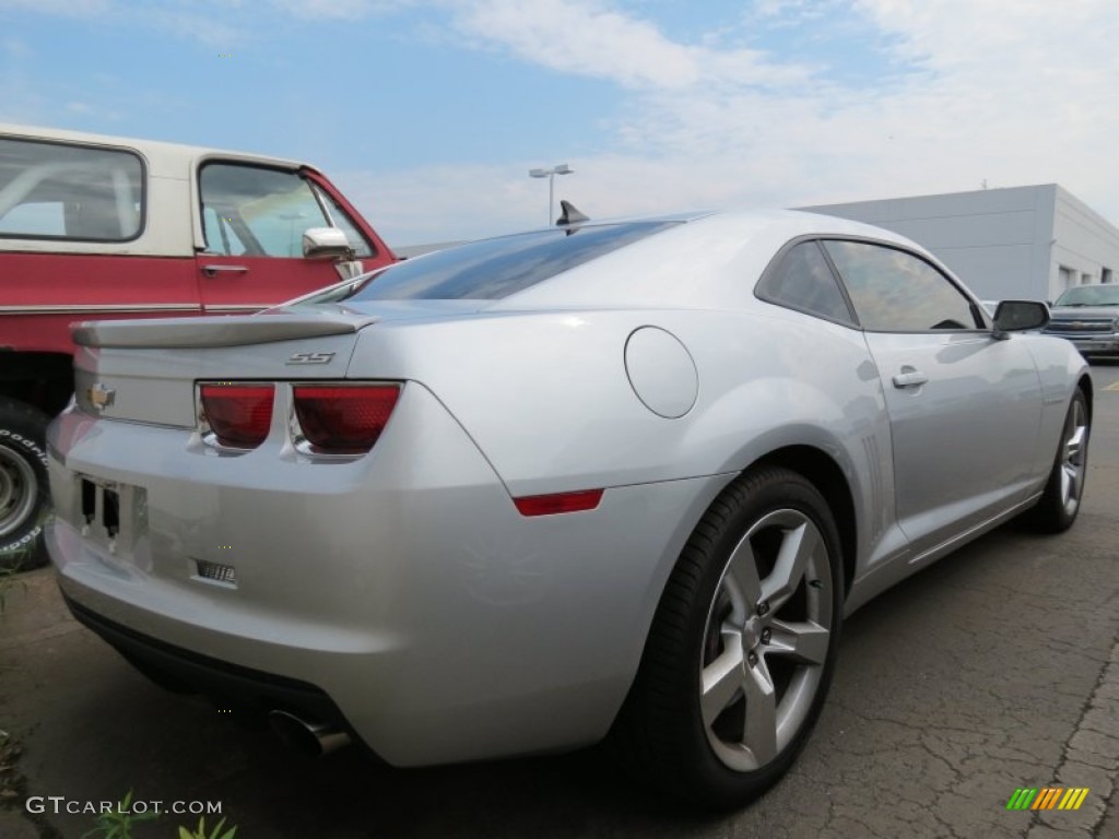 2012 Camaro SS Coupe - Silver Ice Metallic / Black photo #3