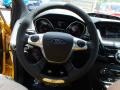 ST Tangerine Scream/Charcoal Black Recaro Sport Seats Steering Wheel Photo for 2014 Ford Focus #83961711